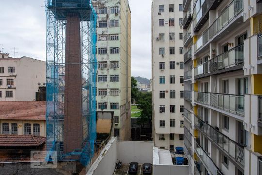 Vista de apartamento à venda com 1 quarto, 45m² em Centro, Rio de Janeiro