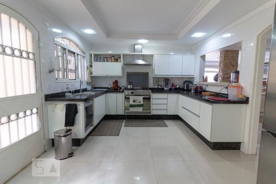 cozinha de casa de condomínio à venda com 3 quartos, 300m² em Barro Branco (zona Norte), São Paulo