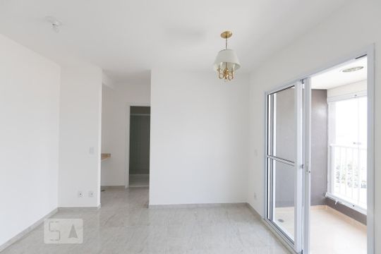 Sala e Cozinha de apartamento para alugar com 1 quarto, 38m² em Belém, São Paulo
