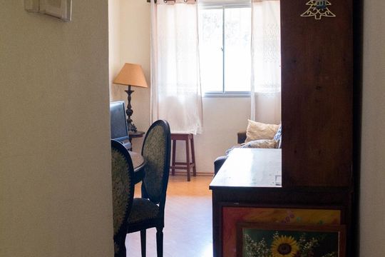 Detalhe Sala de apartamento à venda com 2 quartos, 65m² em Socorro, São Paulo