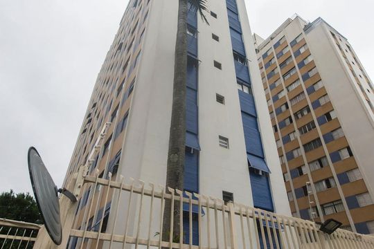 Fachada de apartamento à venda com 1 quarto, 47m² em Moema, São Paulo