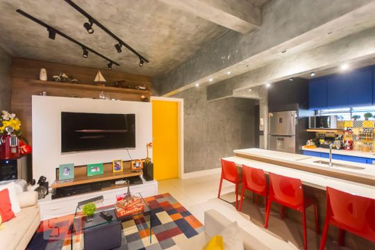Apartamento à venda com 1 quarto, 47m² em Moema, São Paulo