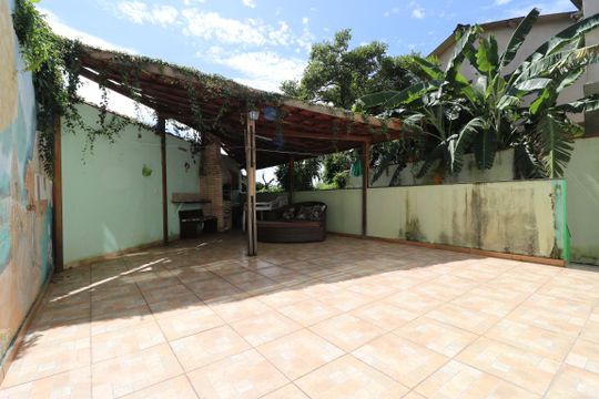 Área comum - Churrasqueira de casa à venda com 5 quartos, 182m² em Parque Monte Alegre, Taboão da Serra