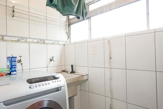 Área de serviço de apartamento à venda com 3 quartos, 82m² em Vila Gomes Cardim, São Paulo