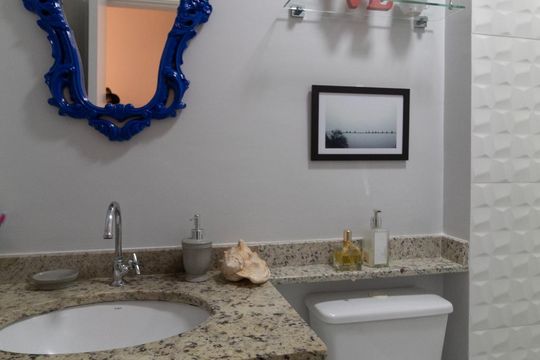 Banheiro 1 de apartamento à venda com 2 quartos, 57m² em Umuarama, Osasco