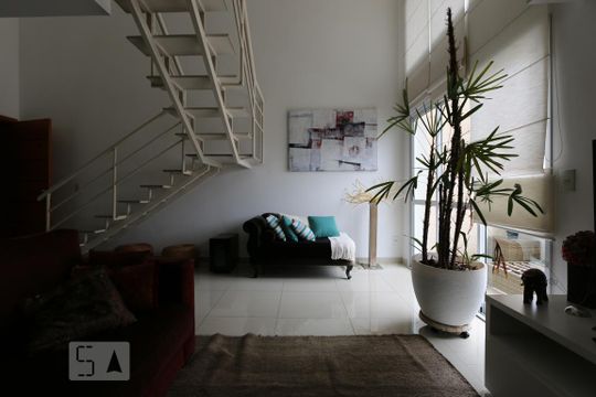 sala de apartamento para alugar com 2 quartos, 88m² em Vila Andrade, São Paulo