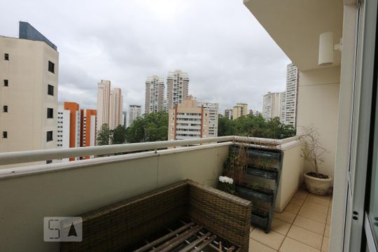 varanda de apartamento para alugar com 2 quartos, 88m² em Vila Andrade, São Paulo