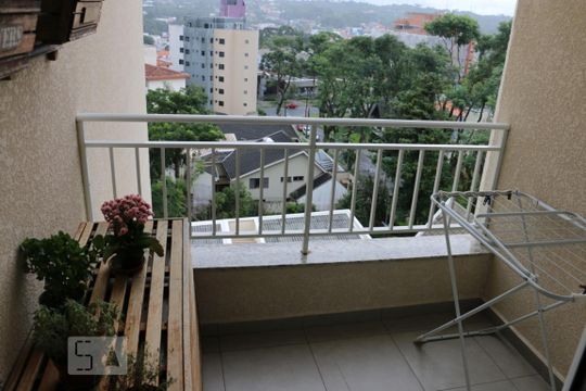 varanda de apartamento para alugar com 2 quartos, 93m² em Ahú, Curitiba
