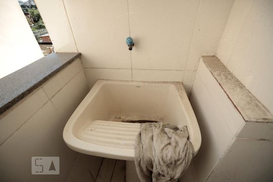 Área de Serviço de apartamento para alugar com 3 quartos, 68m² em Engenho Novo, Rio de Janeiro