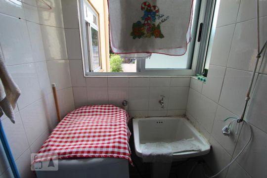 Área de Serviço de apartamento à venda com 2 quartos, 55m² em Água Verde, Curitiba