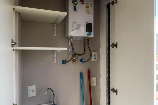 Area de servico de apartamento à venda com 1 quarto, 39m² em Liberdade, São Paulo