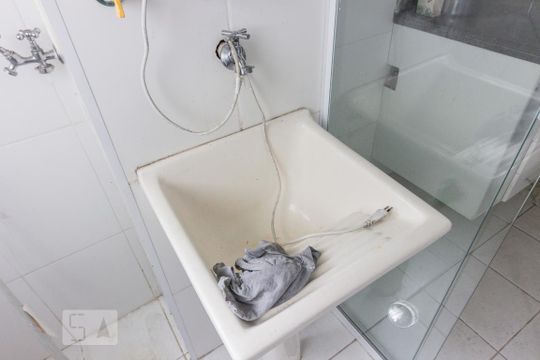Área de Serviço de apartamento à venda com 2 quartos, 55m² em Vila Hebe, São Paulo