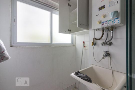 Área de Serviço de apartamento à venda com 2 quartos, 55m² em Vila Hebe, São Paulo
