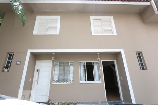 fachada de casa de condomínio à venda com 3 quartos, 100m² em Parque Reboucas, São Paulo