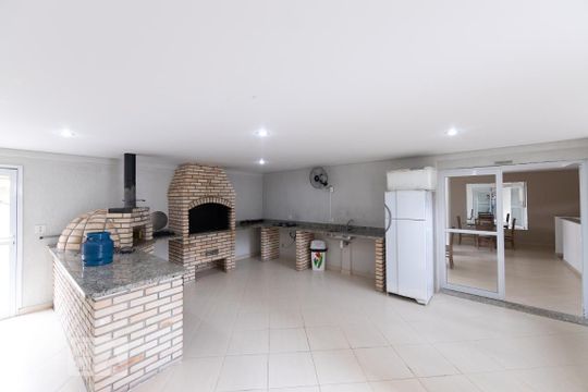 Área comum - Churrasqueira de apartamento à venda com 2 quartos, 74m² em Vila Aricanduva, São Paulo