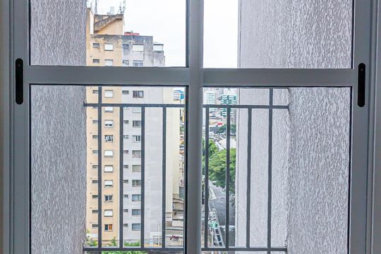 Varanda de apartamento para alugar com 2 quartos, 45m² em Liberdade, São Paulo