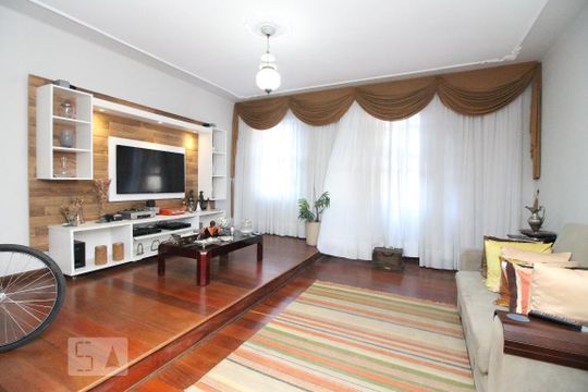 Sala de apartamento à venda com 3 quartos, 145m² em Rio Branco, Porto Alegre