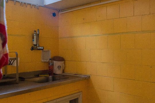 Cozinha de apartamento à venda com 1 quarto, 40m² em Glória, Rio de Janeiro
