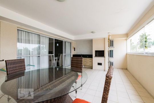 Varanda Gourmet de apartamento para alugar com 3 quartos, 126m² em Vila Brandina, Campinas