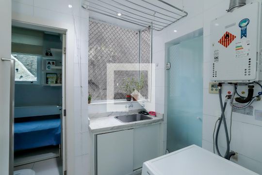 Área de Serviço de apartamento para alugar com 3 quartos, 95m² em Copacabana, Rio de Janeiro