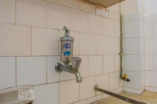 Cozinha de kitnet/studio à venda com 1 quarto, 16m² em Centro, Rio de Janeiro