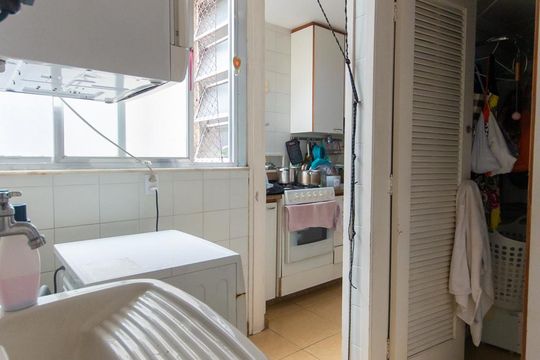Área de Serviço de apartamento à venda com 3 quartos, 165m² em Lagoa, Rio de Janeiro