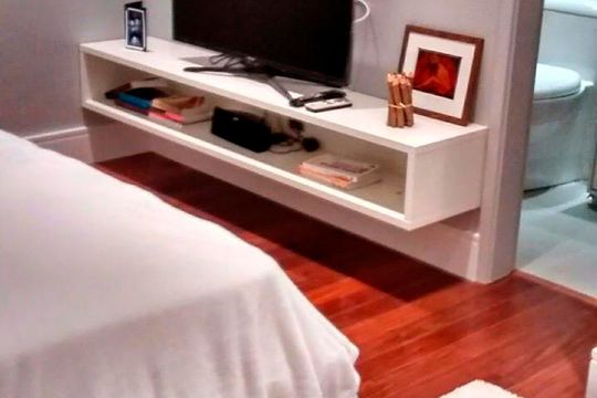 Dormitório de apartamento à venda com 1 quarto, 58m² em Ideal, Novo Hamburgo