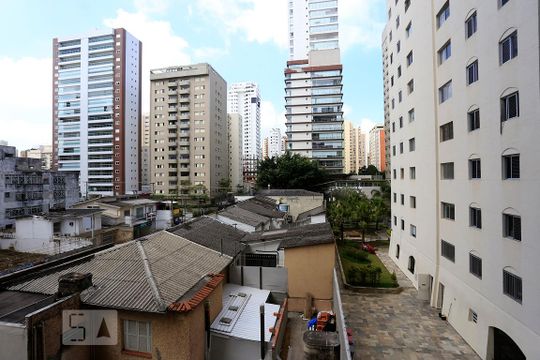 Vista de apartamento para alugar com 2 quartos, 55m² em Brooklin Paulista, São Paulo