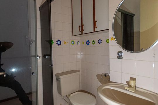 Banheiro Social de apartamento à venda com 3 quartos, 90m² em Santa Rosa, Niterói
