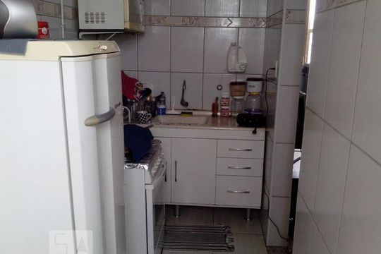 Cozinha de kitnet/studio à venda com 1 quarto, 42m² em Bela Vista, São Paulo