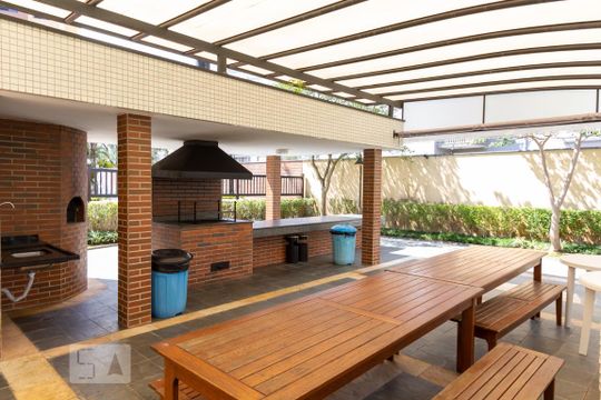 Churrasqueira de apartamento à venda com 2 quartos, 58m² em Vila Andrade, São Paulo