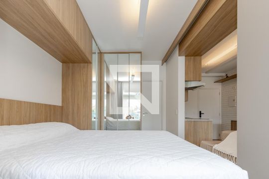 Suíte de apartamento à venda com 1 quarto, 42m² em Cidade Monções, São Paulo