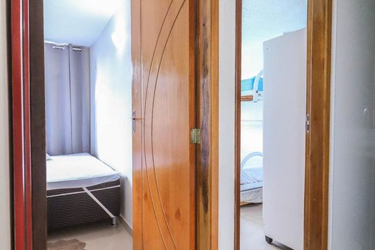 Corredor de apartamento à venda com 2 quartos, 60m² em Taquara, Rio de Janeiro