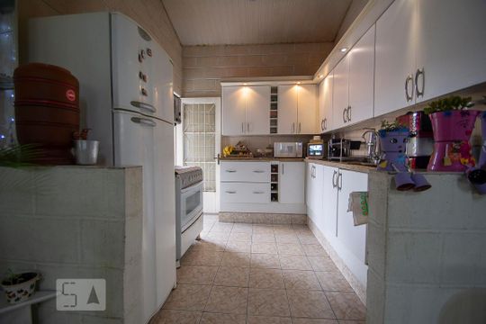cozinha de casa à venda com 7 quartos, 350m² em Vila Bonilha, São Paulo