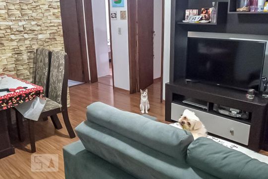 Sala de apartamento à venda com 2 quartos, 52m² em Macedo, Guarulhos