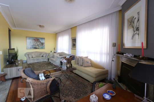 sala de apartamento à venda com 4 quartos, 228m² em Paraisópolis, São Paulo