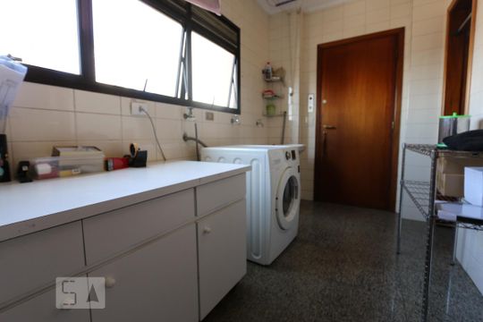 area de serviço de apartamento à venda com 4 quartos, 228m² em Paraisópolis, São Paulo