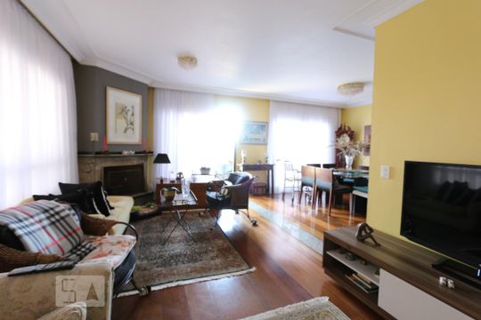sala de apartamento à venda com 4 quartos, 228m² em Paraisópolis, São Paulo