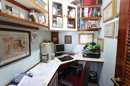escritorio de apartamento à venda com 4 quartos, 228m² em Paraisópolis, São Paulo