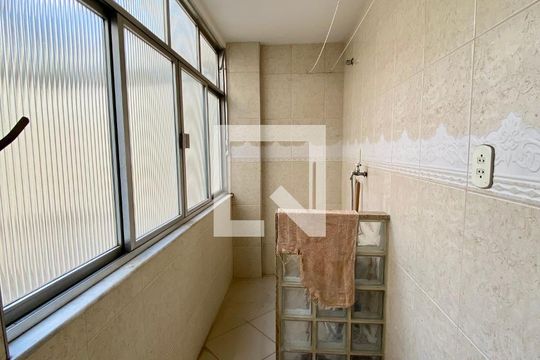 Área de Serviço de apartamento à venda com 1 quarto, 47m² em Riachuelo, Rio de Janeiro