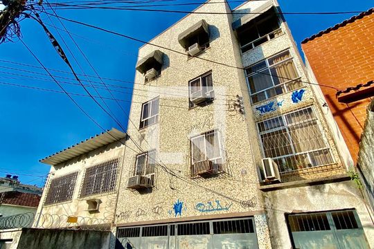 Fachada do Prédio de apartamento à venda com 1 quarto, 47m² em Riachuelo, Rio de Janeiro
