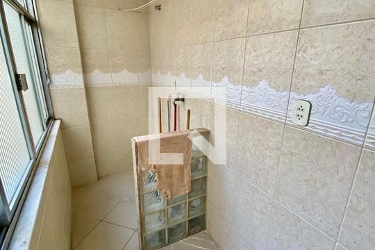 Área de Serviço de apartamento à venda com 1 quarto, 47m² em Riachuelo, Rio de Janeiro