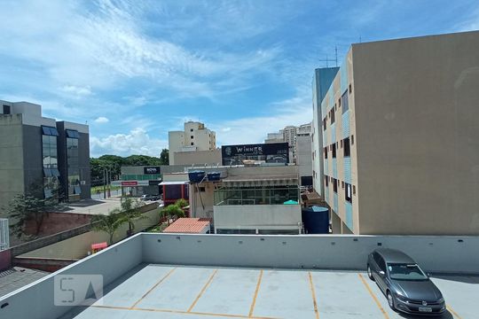 Vista da Sala de apartamento para alugar com 1 quarto, 35m² em Sul (águas Claras), Brasília