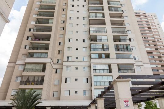 Fachada do bloco
 de apartamento para alugar com 2 quartos, 84m² em Jardim Zaira, Guarulhos