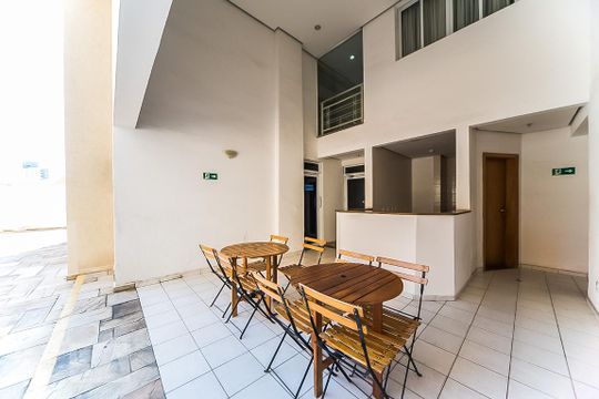 Área comum de kitnet/studio à venda com 1 quarto, 50m² em Centro, Santo André