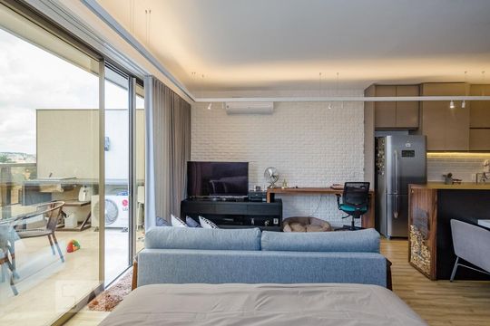 Studio de kitnet/studio para alugar com 1 quarto, 65m² em Barro Preto, Belo Horizonte