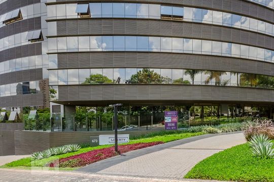 Fachada de kitnet/studio para alugar com 1 quarto, 65m² em Barro Preto, Belo Horizonte