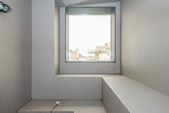 Área comum de kitnet/studio para alugar com 1 quarto, 65m² em Barro Preto, Belo Horizonte