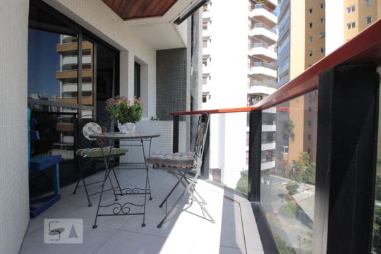 Varanda da Sala de apartamento à venda com 4 quartos, 216m² em Santana, São Paulo