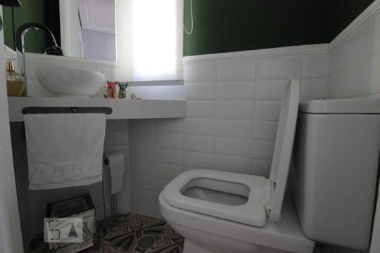 Lavabo de apartamento à venda com 4 quartos, 216m² em Santana, São Paulo